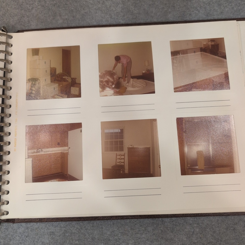 Vtg 1972-1973 Charleston WV Harrington Family Album USAF Col Patricia Harrington - Picture 15 of 16